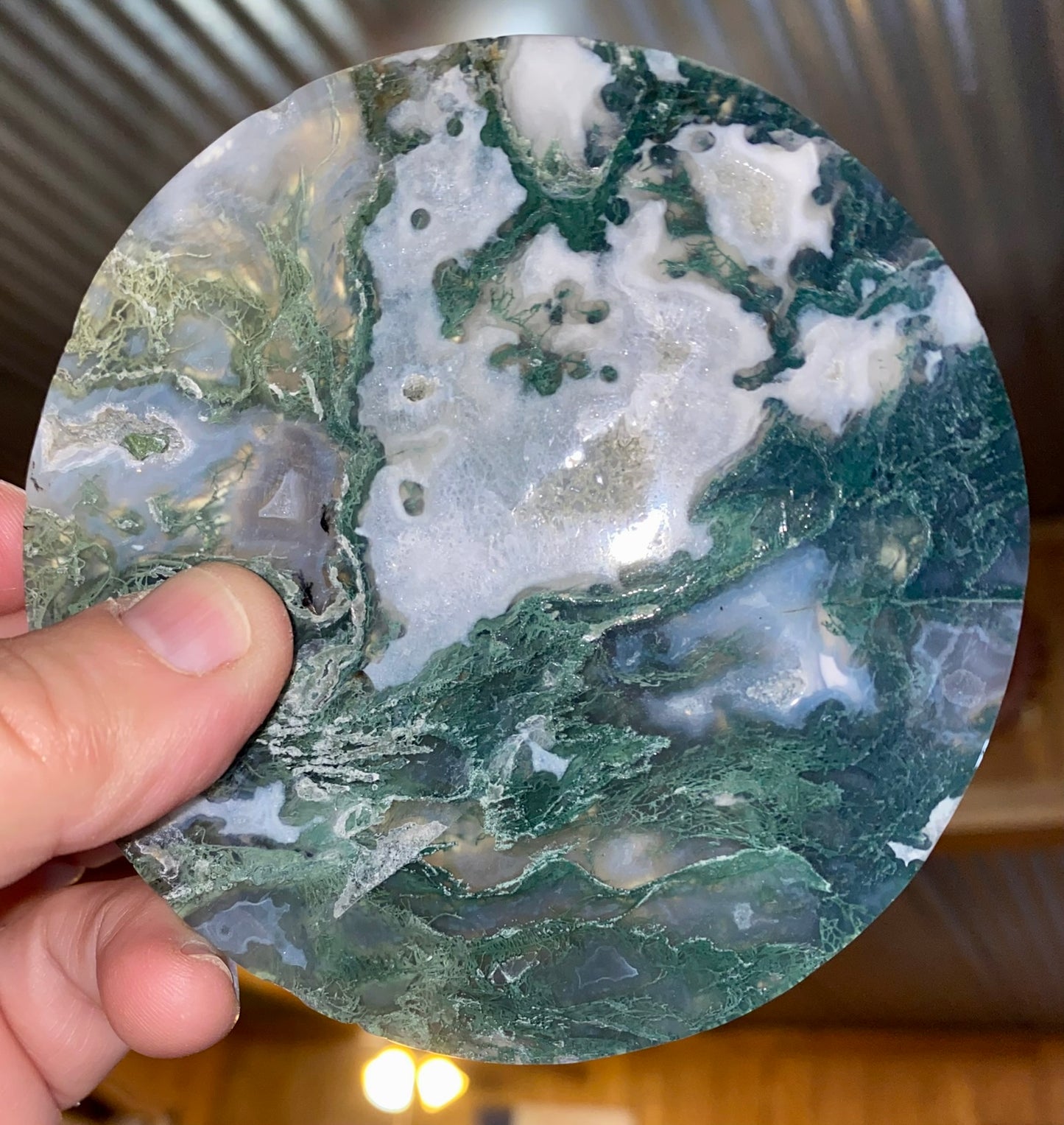 Moss Agate Slab 1