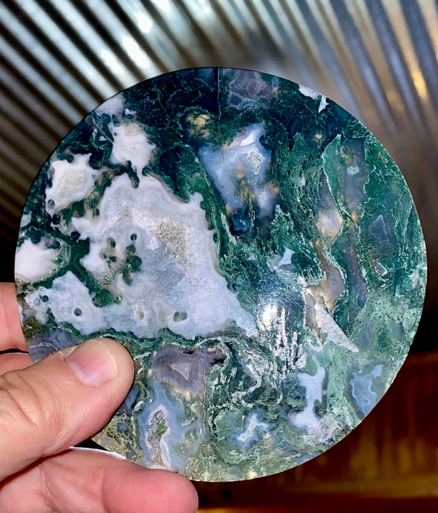 Moss Agate Slab 1