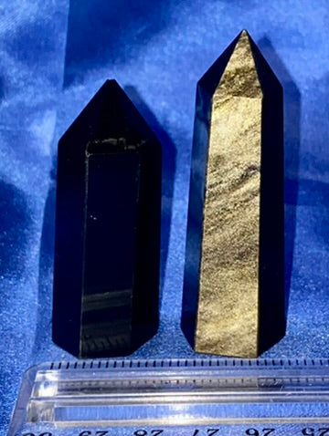 Golden Obsidian Point sm