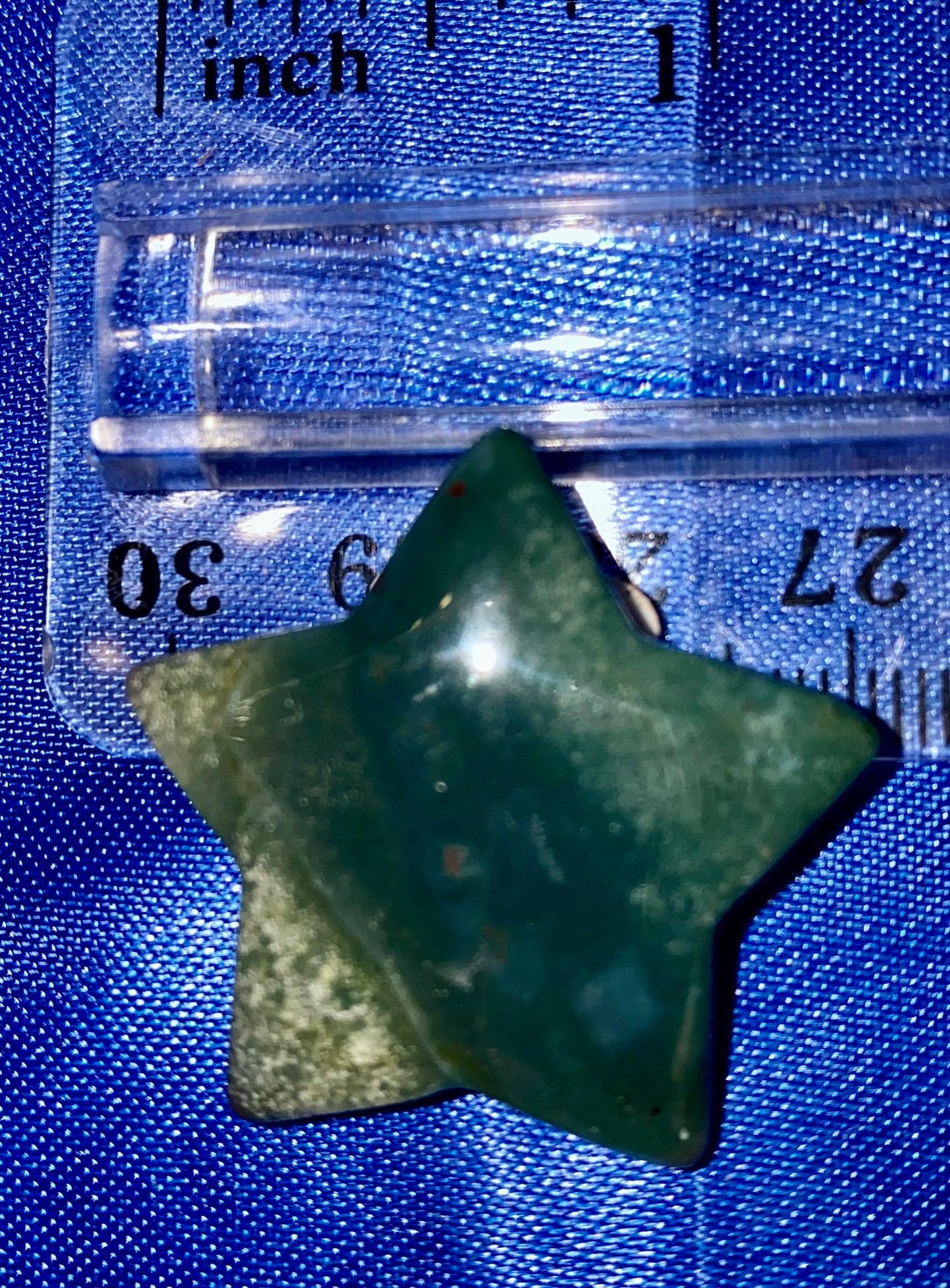 Moss Agate Star