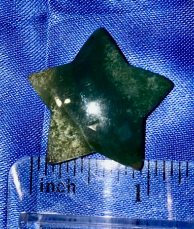 Moss Agate Star