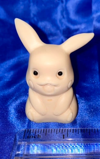 Pikachu Figurine (Pokémon) maxde of Tagua Fruit (AKA Palm FruitIvory)