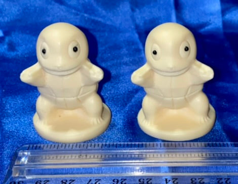 Squirtle Figurine (Pokémon) made of Tagua Fruit (AKA Palm FruitIvory)