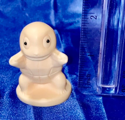 Squirtle Figurine (Pokémon) made of Tagua Fruit (AKA Palm FruitIvory)