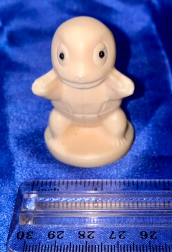 Squirtle Figurine (Pokémon) made of Tagua Fruit (AKA Palm FruitIvory)