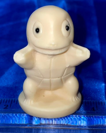 Squirtle Figurine (Pokémon) made of Tagua Fruit (AKA Palm FruitIvory)