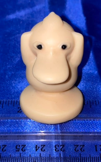 Psyduck Figurine (Pokémon) made of Tagua Fruit (AKA Palm FruitIvory)