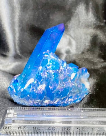 Quartz Aura Cluster (blue)