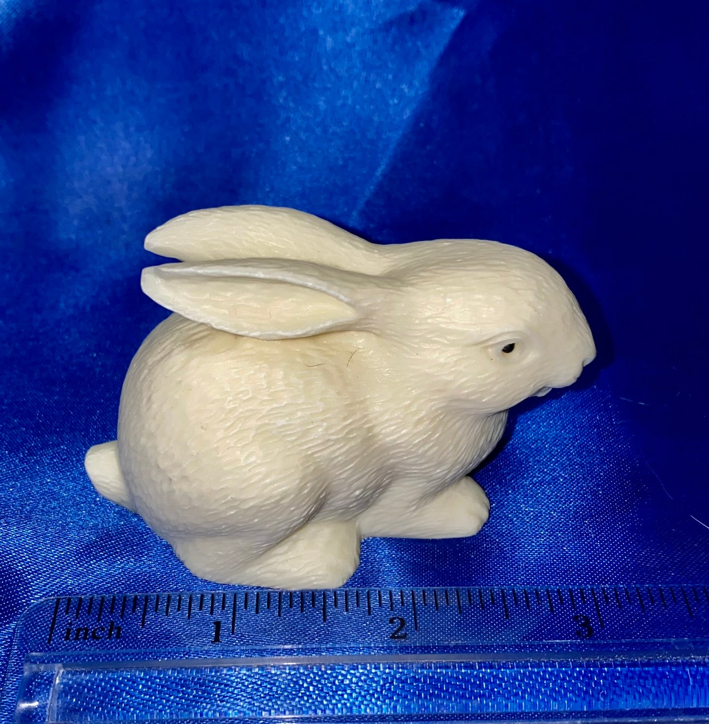 Rabbit Figurine made of Tagua Fruit (AKA Palm FruitIvory)