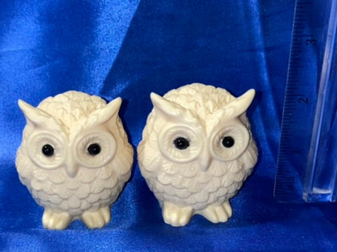 Owl Figurine made of Tagua Fruit (AKA Palm FruitIvory)