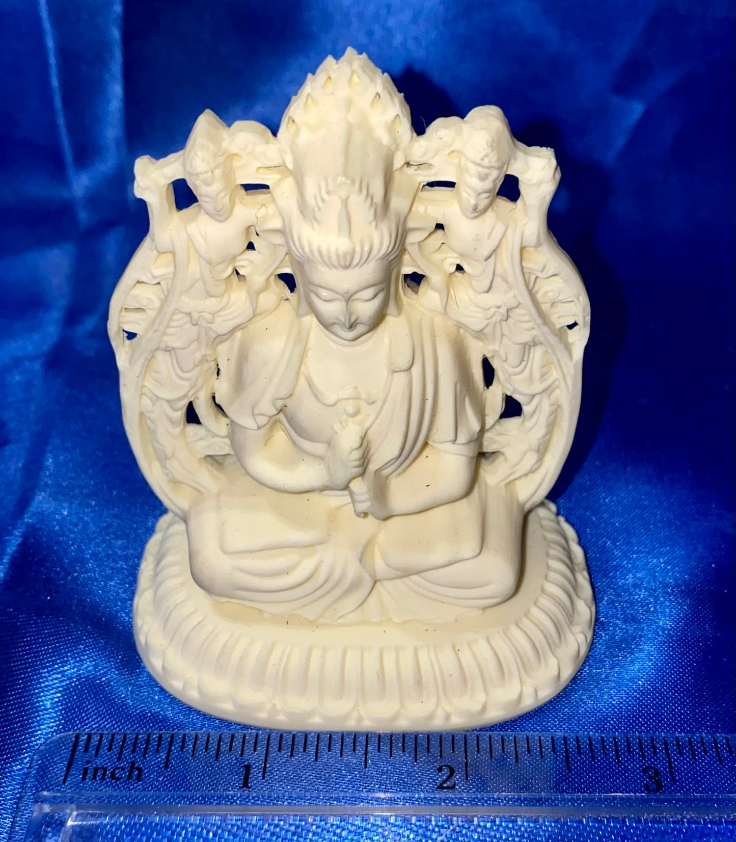 Kwan Yin Figurines, Tagua Fruit (AKA Palm FruitIvory)