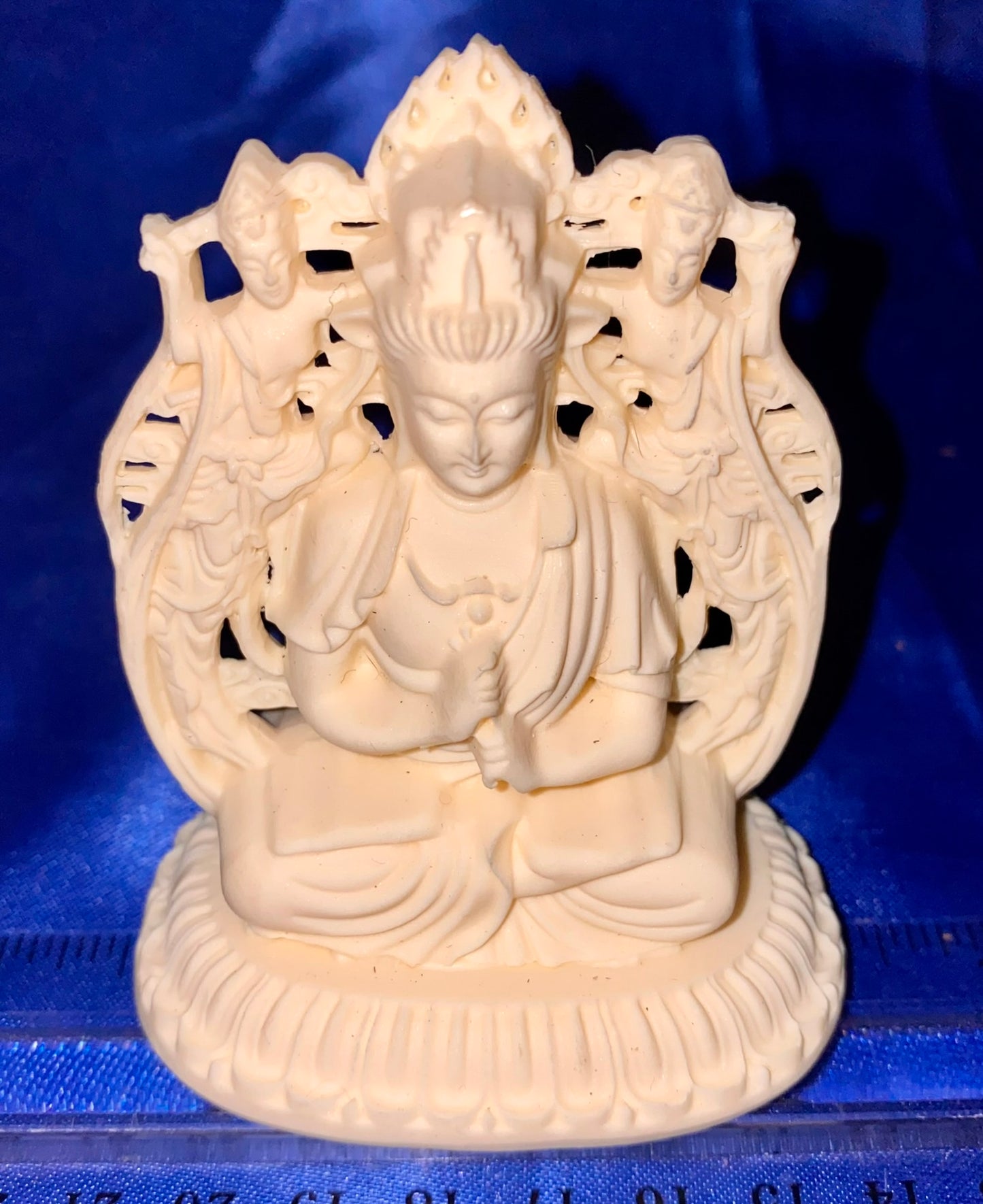 Kwan Yin Figurines, Tagua Fruit (AKA Palm FruitIvory)