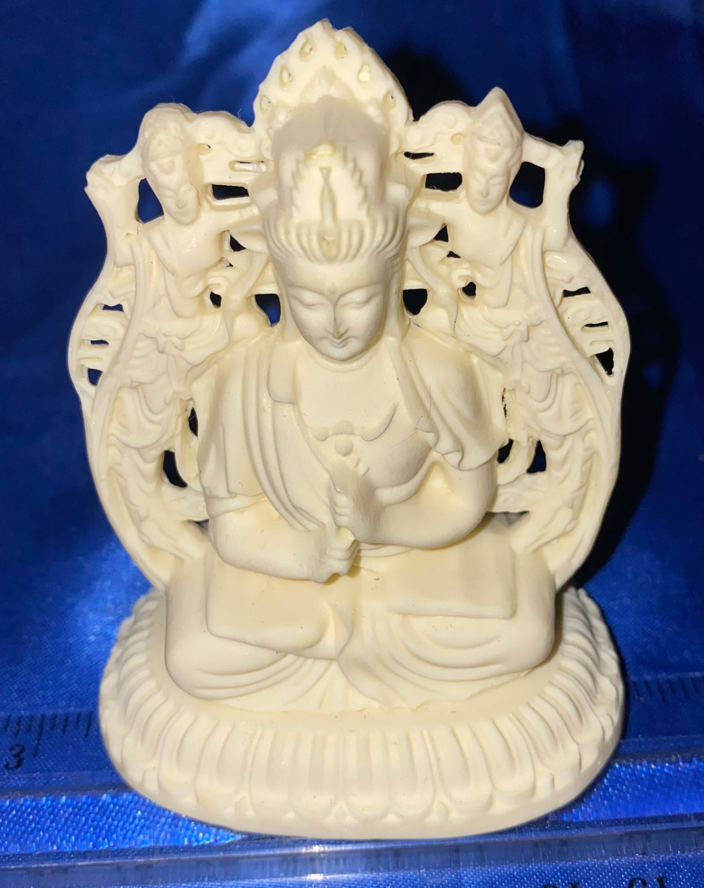 Kwan Yin Figurines, Tagua Fruit (AKA Palm FruitIvory)