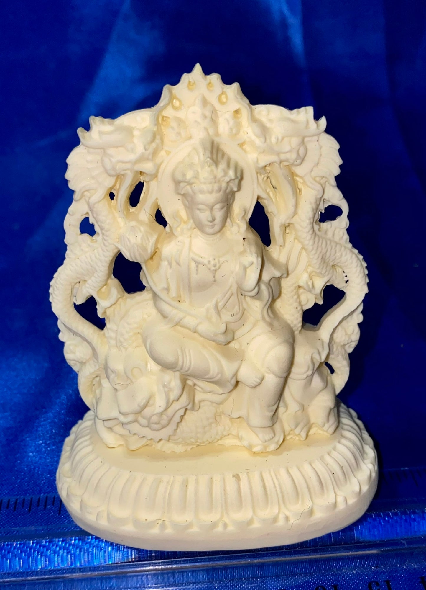 Kwan Yin Figurines, Tagua Fruit (AKA Palm FruitIvory)