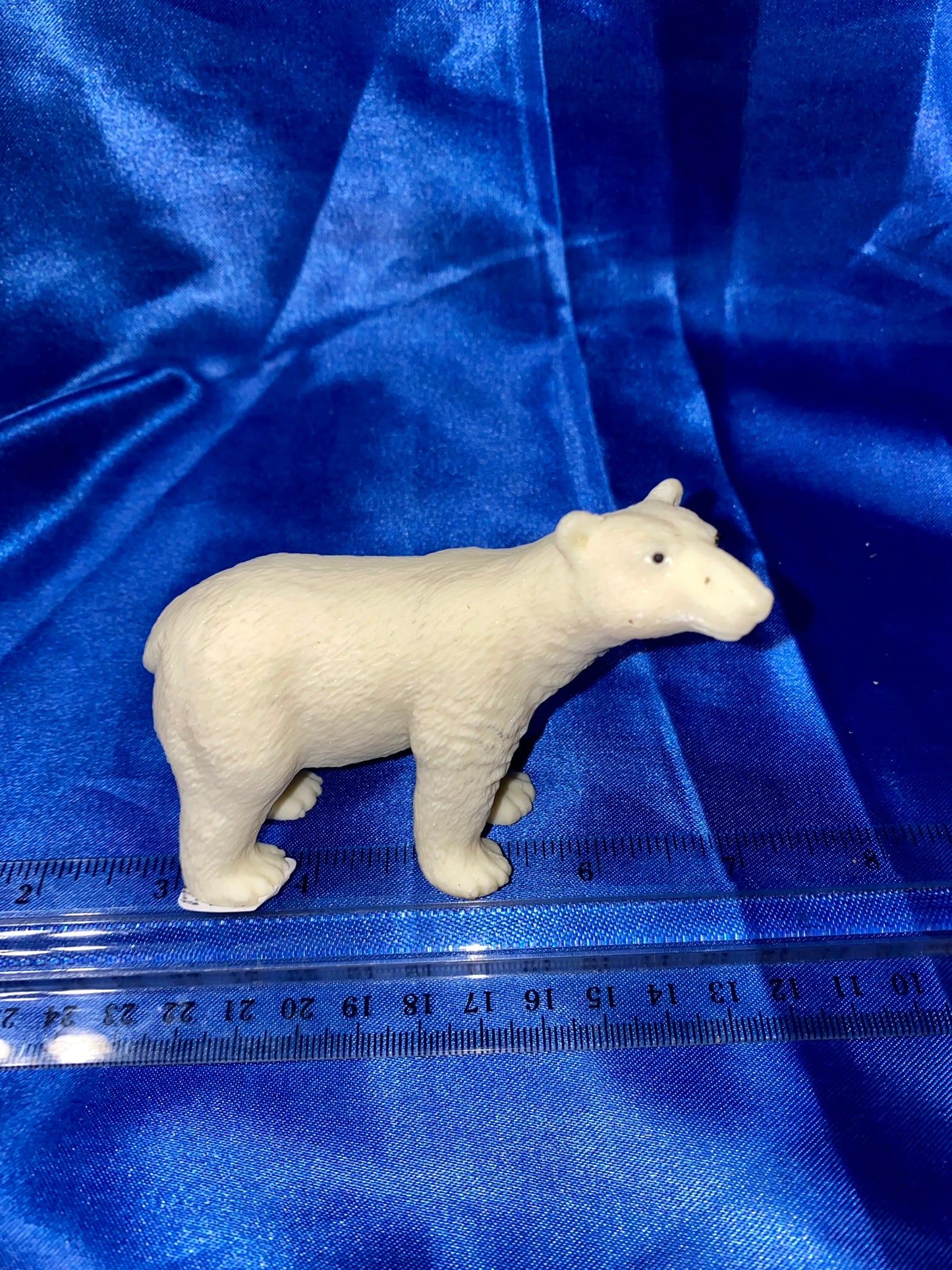 Polar Bear Figurine/Statue made of Tagua Fruit (AKA Palm FruitIvory)