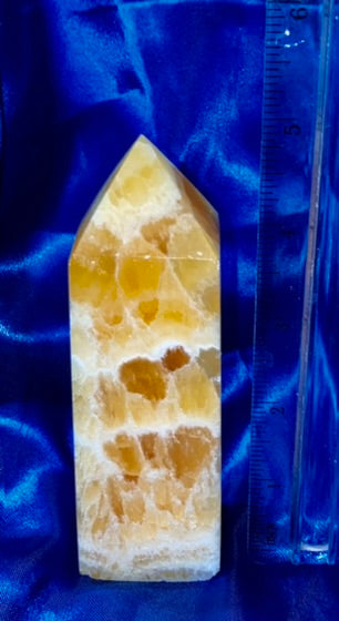 Orange Calcite Tower