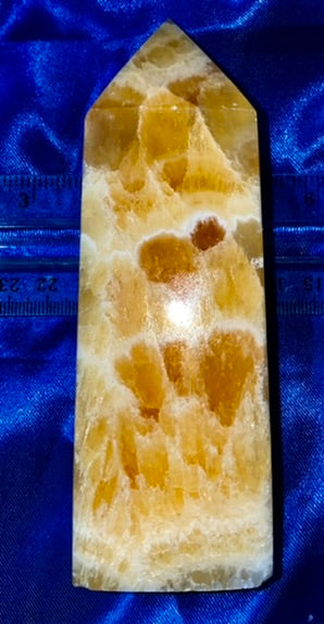 Orange Calcite Tower