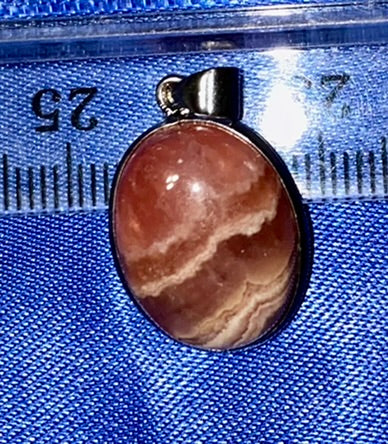 Rhodochrosite Pendant