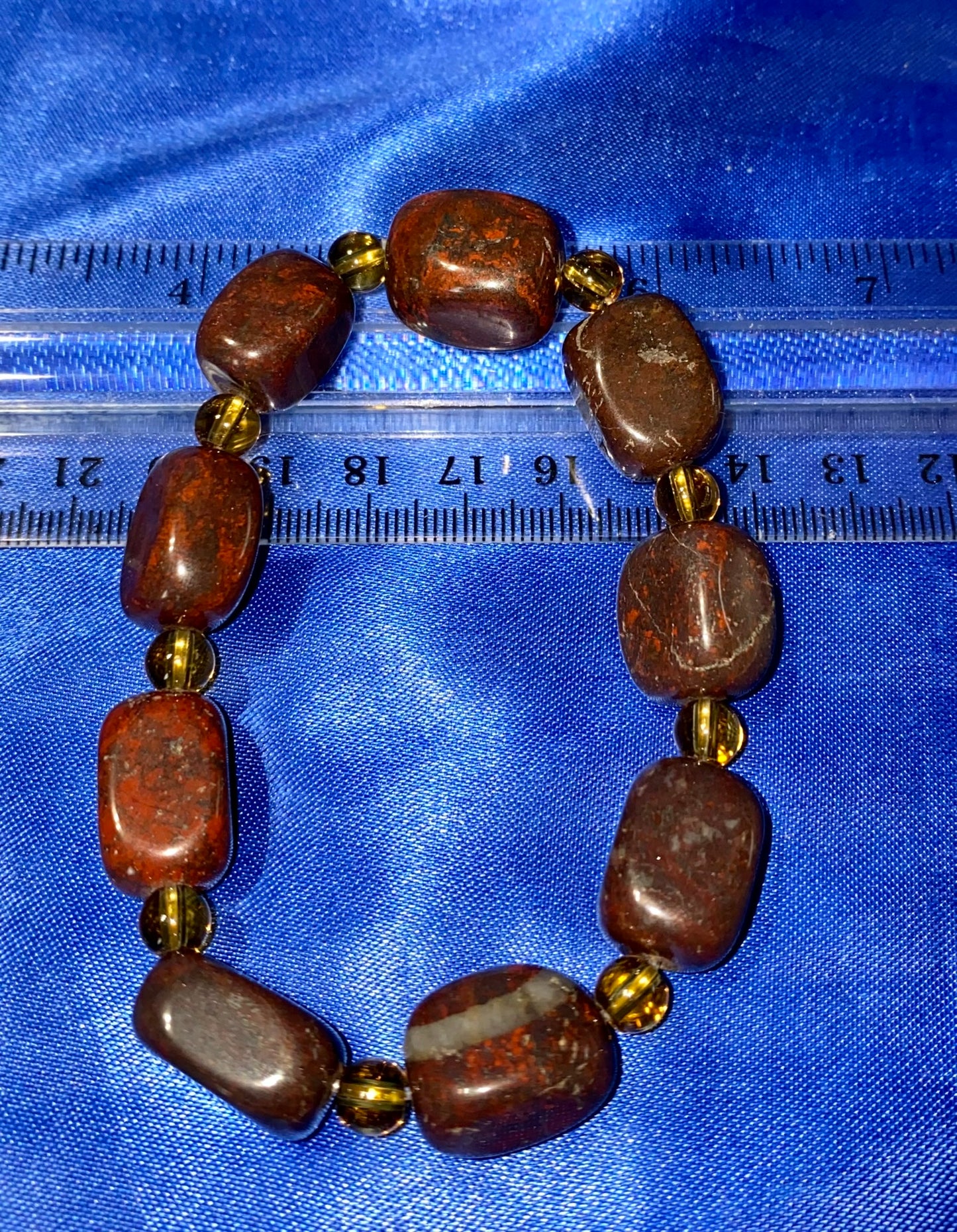 Large Gemstone Bracelet