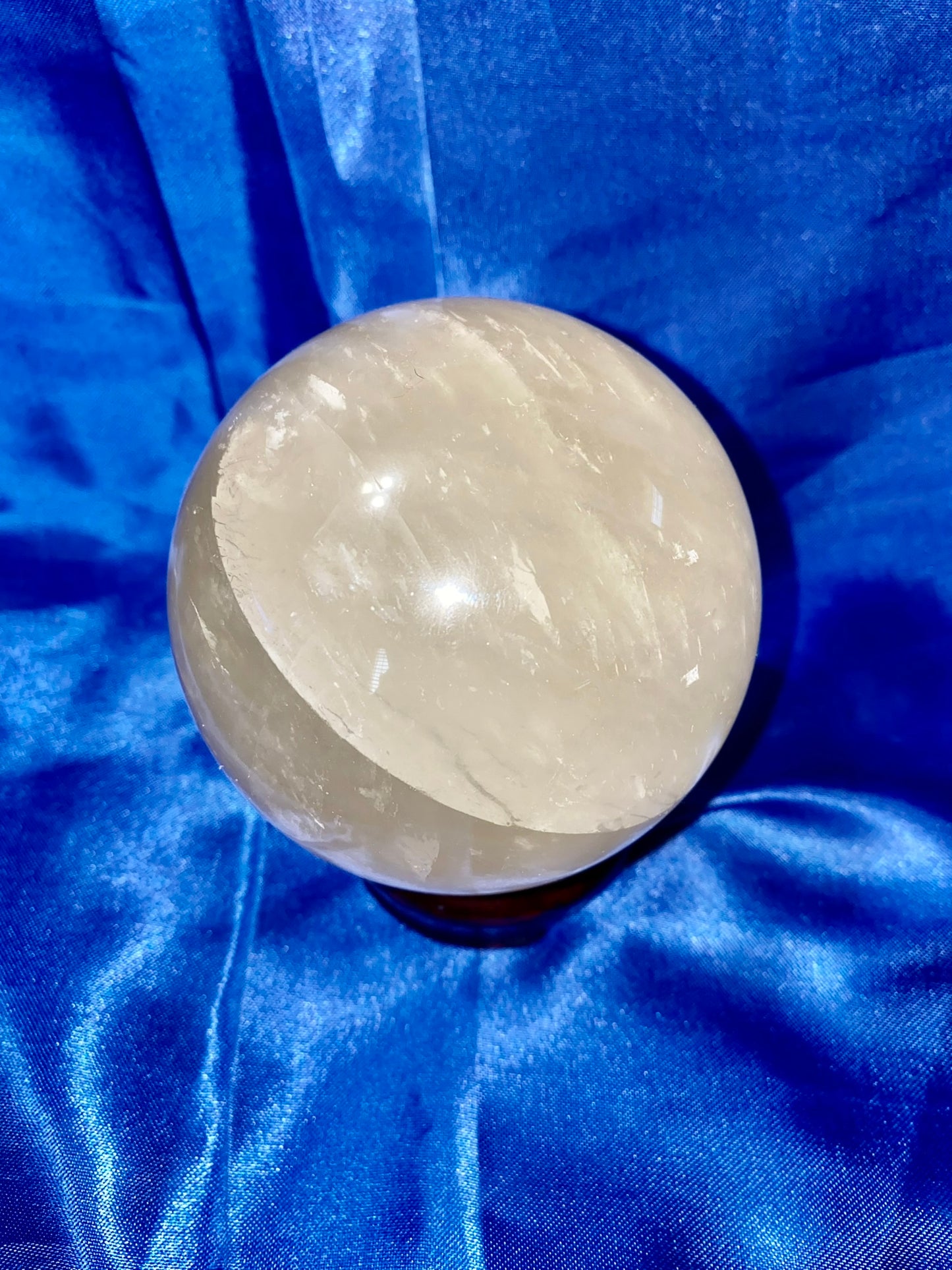 Honey Calcite Sphere m2