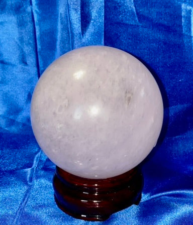 Pink Smelting Quartz Sphere m7