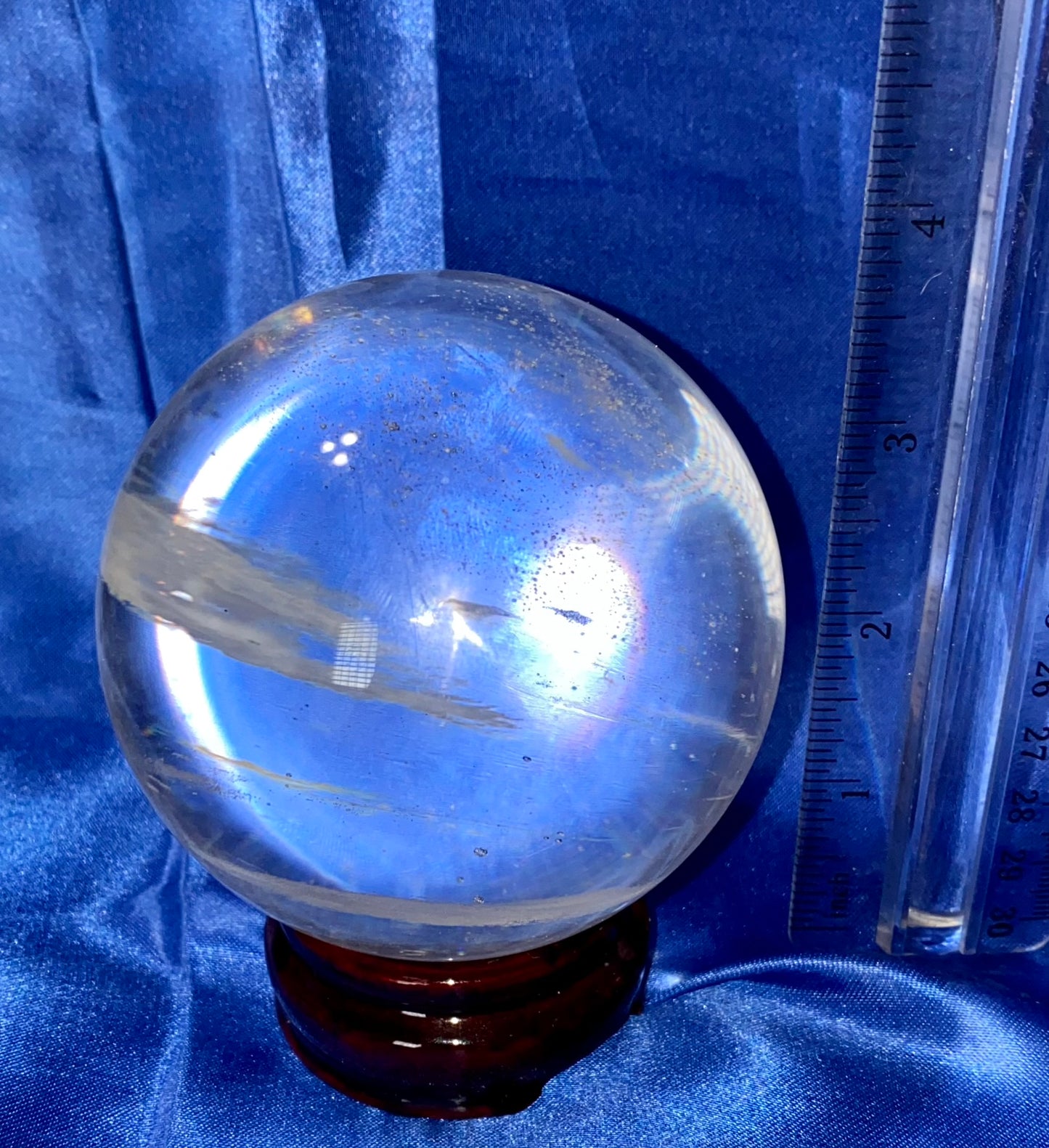 Clear Smelting Quartz Sphere m1