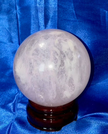 Pink Smelting Quartz Sphere m6