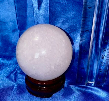 Pink Smelting Quartz Sphere s2