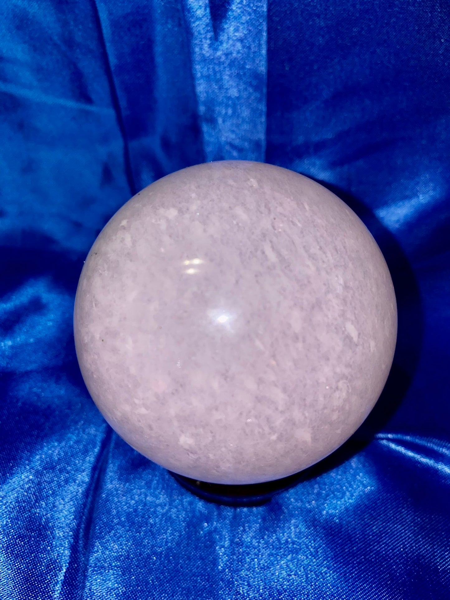 Pink Smelting Quartz Sphere s2