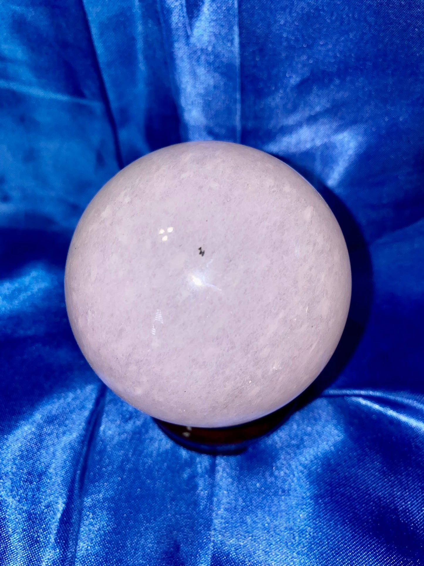 Pink Smelting Quartz Sphere s2