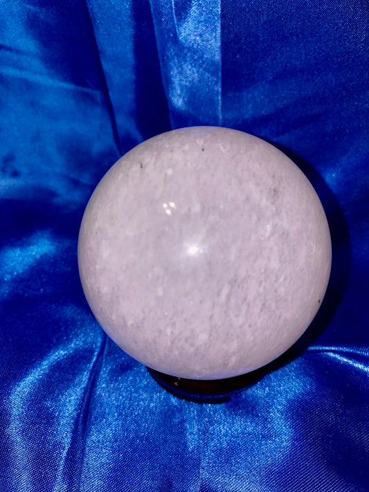 Pink Smelting Quartz Sphere s2