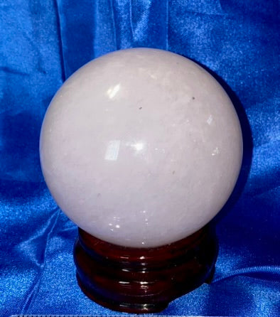 Pink Smelting Quartz Sphere m8