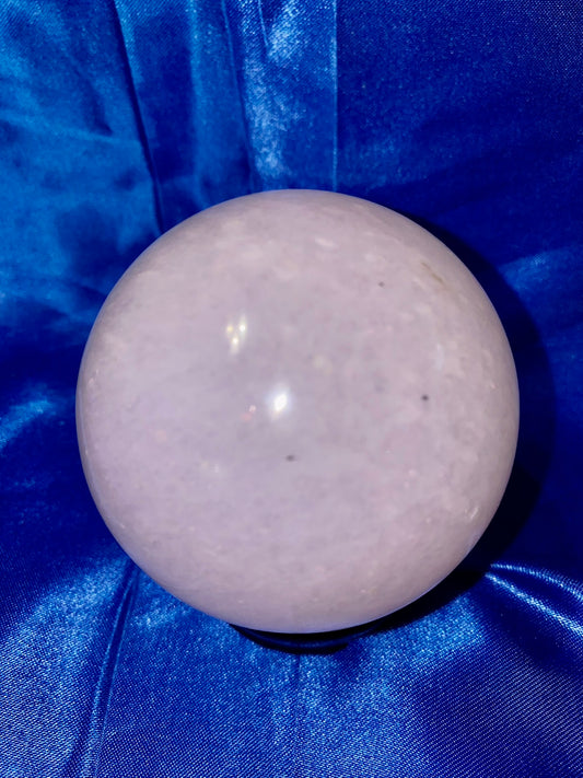 Pink Smelting Quartz Sphere m8