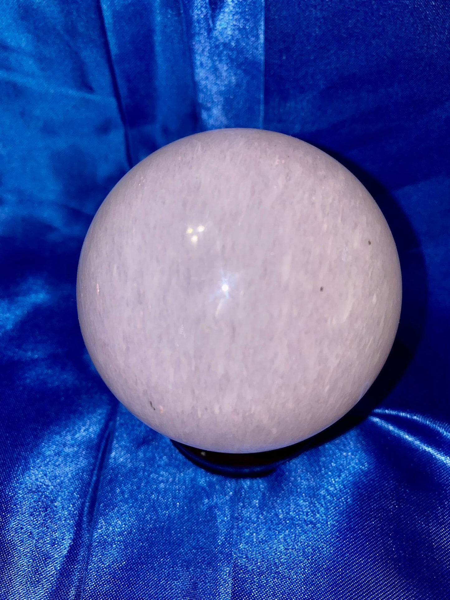 Pink Smelting Quartz Sphere m8