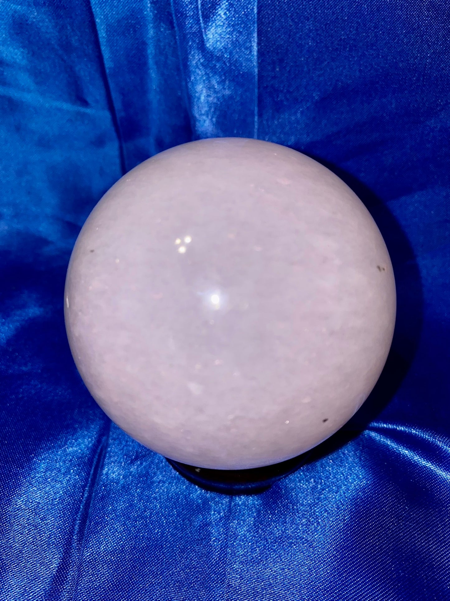 Pink Smelting Quartz Sphere m8