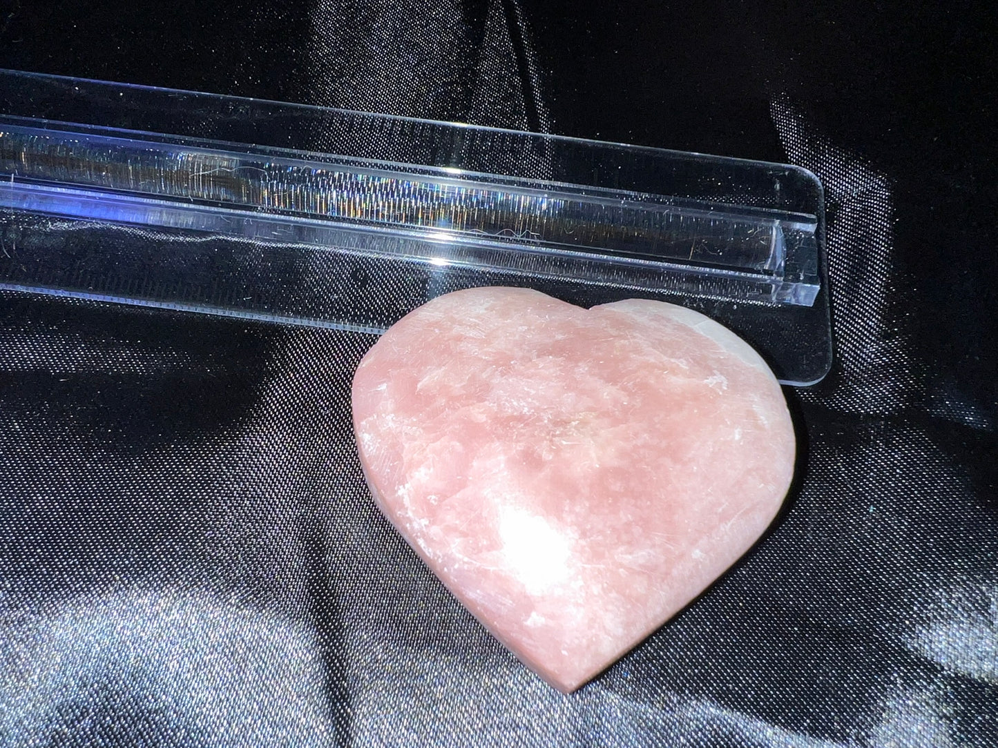 Pink Opal Heart