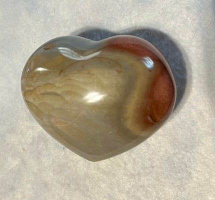 Polychrome Jasper Heart