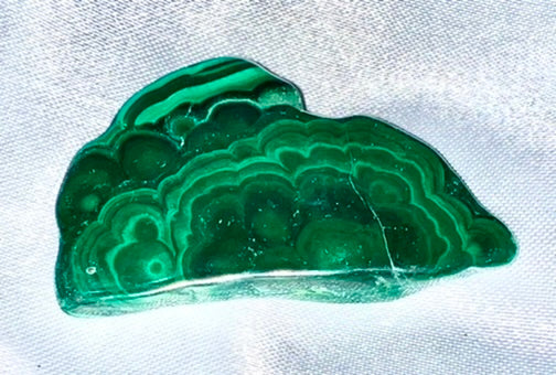 Malachite Slab 12